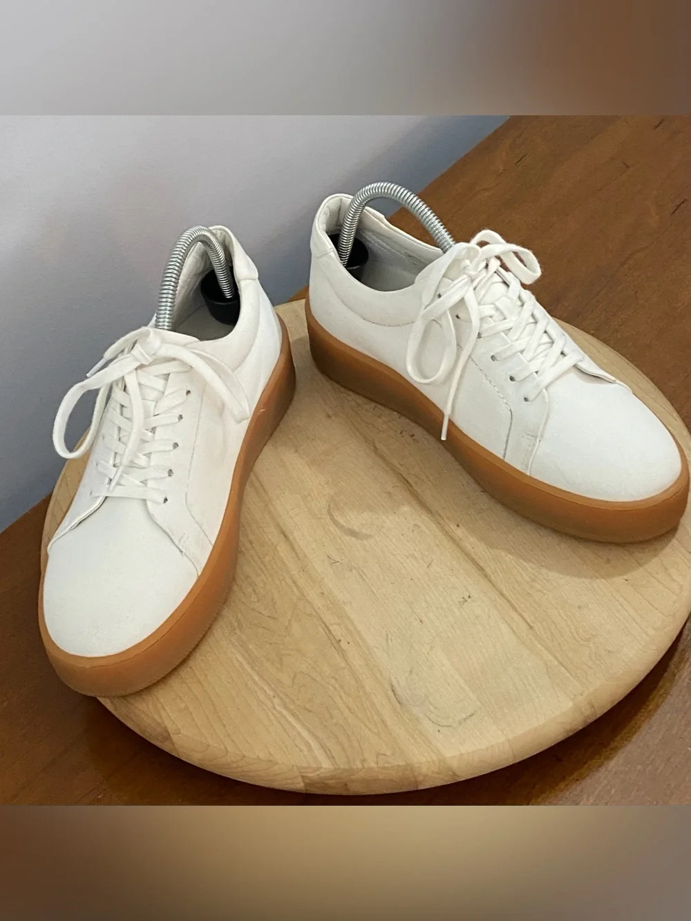 Jenni Kayne Canvas Skater Cream White Sneakers‎ Women’s EU 39 US 9 Casual